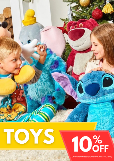 Save 10% off all Toys!