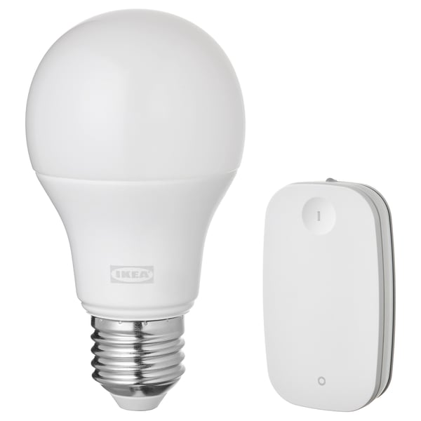TRÅDFRI - TRÅDFRI Starter kit, smart wireless dimmable/warm white, E27