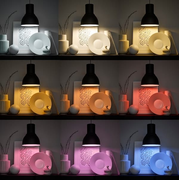 Ikea TRÅDFRI - Basic kit, smart wireless adjustable intensity/colour and white spectrum,E27