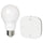 TRÅDFRI starter kit, smart wireless dimmable/colour and white spectrum, E27