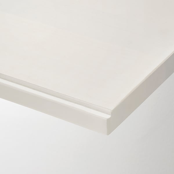 TRANHULT shelf, white stained aspen, 80x20 cm
