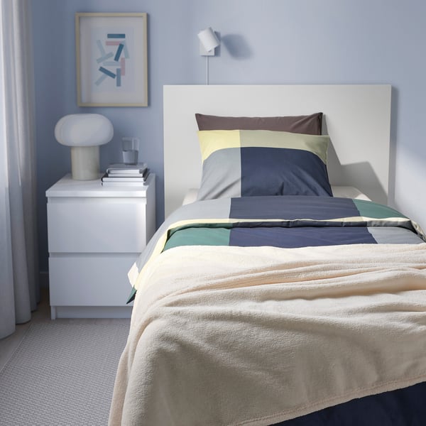TRATTVIVA - TRATTVIVA Bedspread, off-white, 150x250 cm