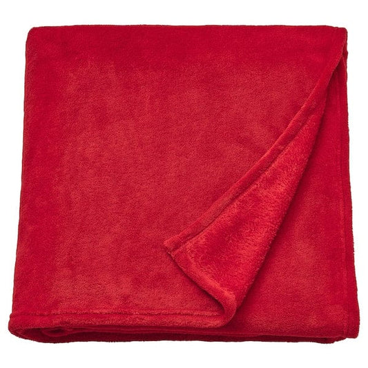 Ikea TRATTVIVA - Bedspread, red, 150x250 cm