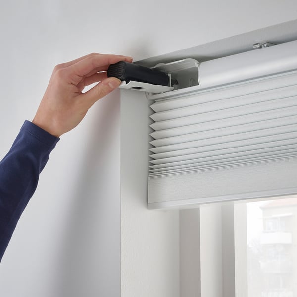 TREDANSEN Blockout cellular blind wireless/batteryoperated white 80x195 cm , 80x195 cm