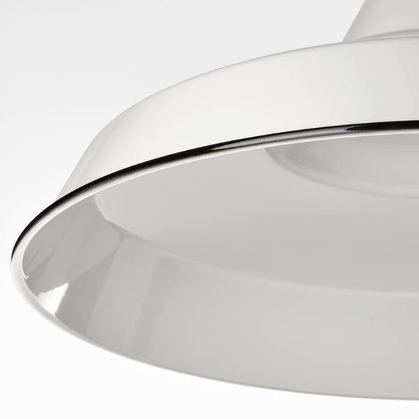 TRETTIOEN pendant lamp, white, 38 cm