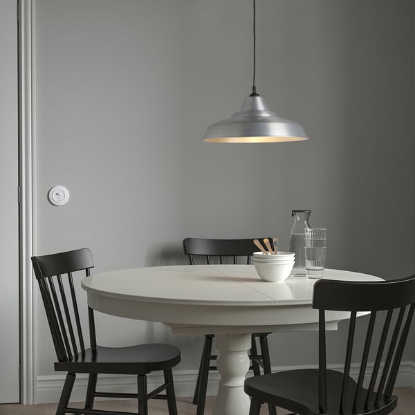TRETTIOEN - TRETTIOEN Pendant lamp, aluminium-colour, 38 cm