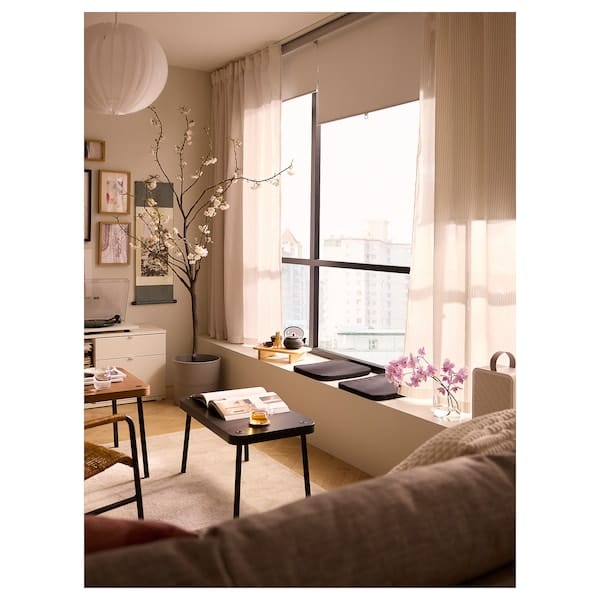 Ikea TRETUR - Block-out roller blind, white, 120x195 cm