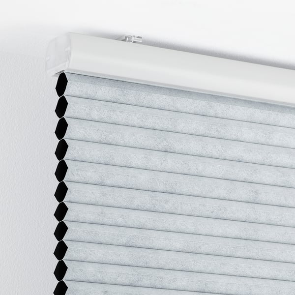 TRIPPEVALS block-out cellular blind, white, 60x195 cm