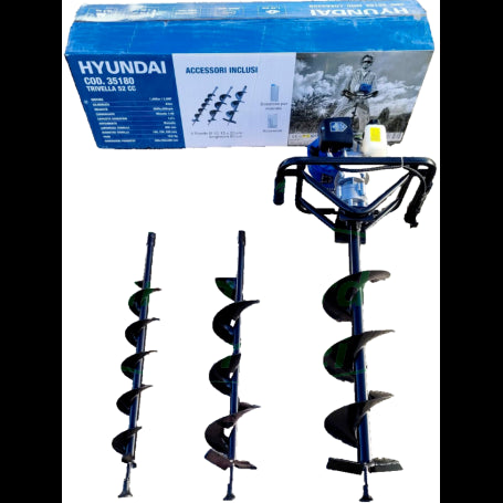 HYUNDAI 52CC 2HP PETROL AUGER