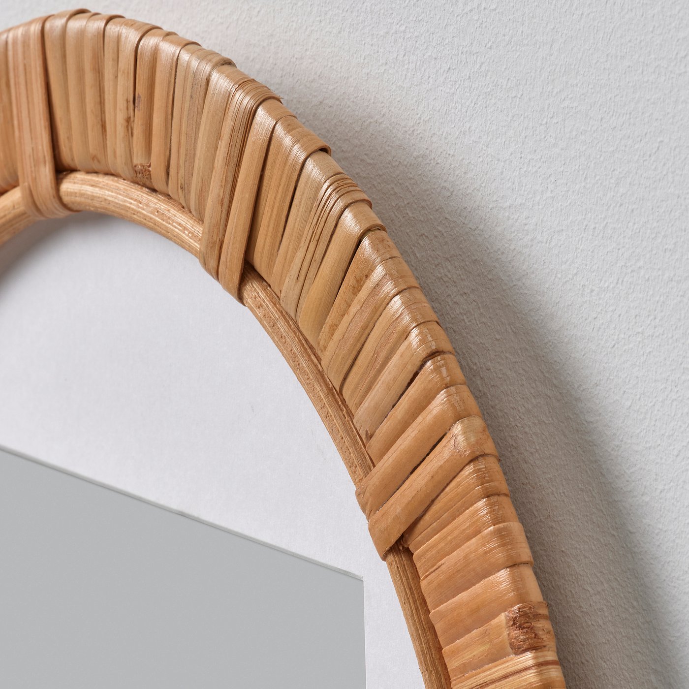 TRIVIALSKOG frame, rattan, 27x30x1.5 cm