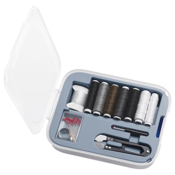 TRIXIG 39-piece mending kit, 18.4x14.1 cm