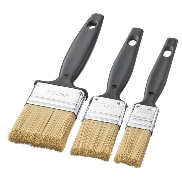 TRIXIG paint brush, set of 3