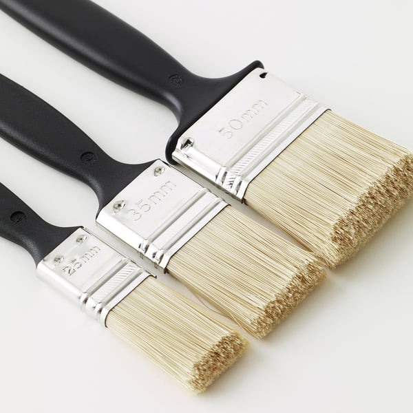 TRIXIG paint brush, set of 3