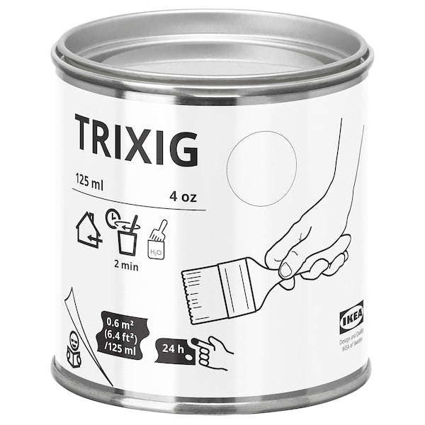 TRIXIG paint, white, 125 ml
