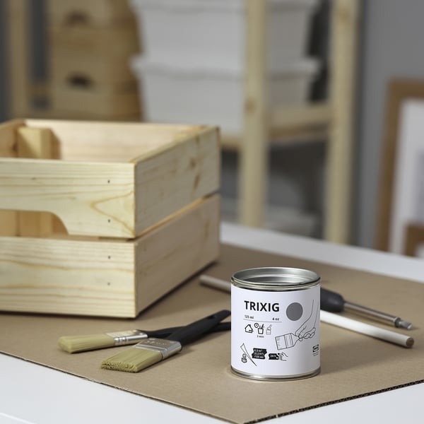 TRIXIG paint, grey, 125 ml