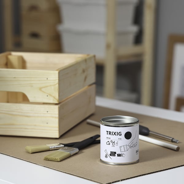 TRIXIG paint, black, 125 ml