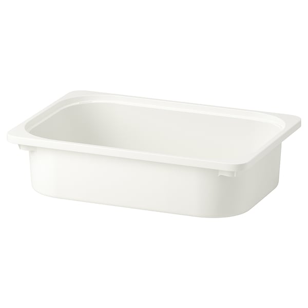 TROFAST storage box, white, 42x30x10 cm