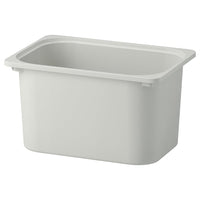 TROFAST storage box, grey, 42x30x23 cm