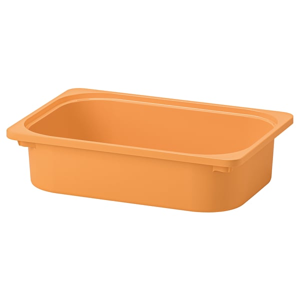 TROFAST storage box, light orange, 42x30x10 cm