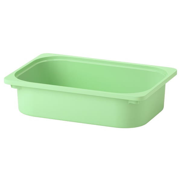 TROFAST - TROFAST Storage box, light green, 42x30x10 cm