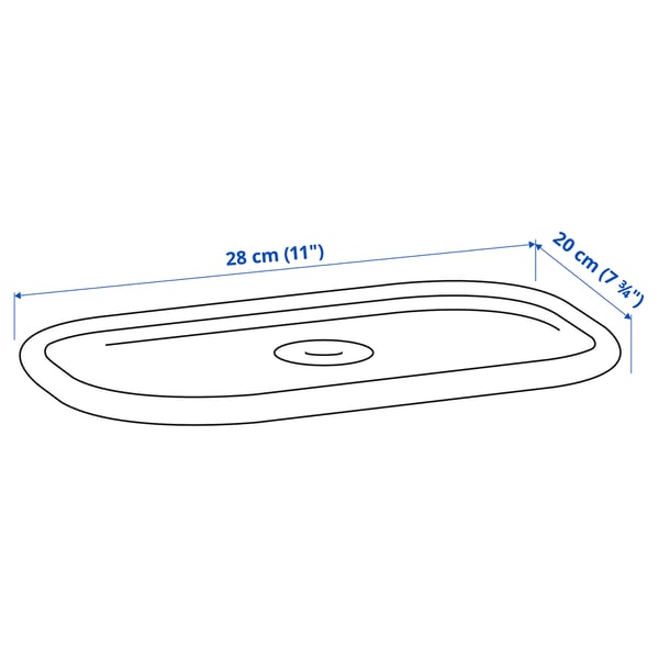 TROFAST - TROFAST Lid, white, 20x28 cm