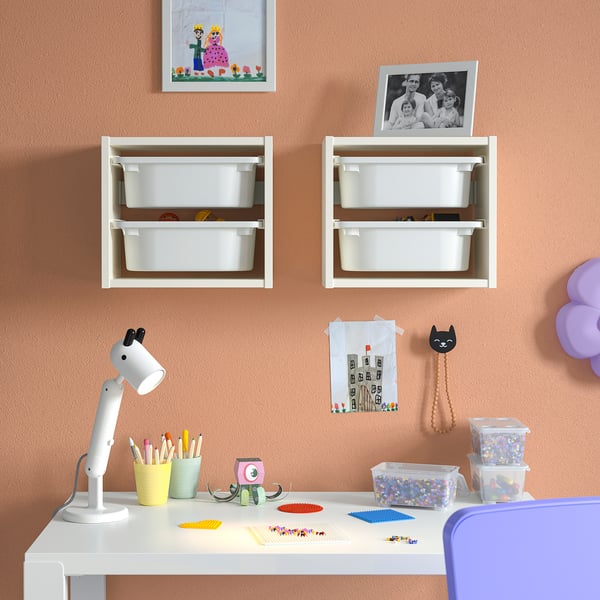 TROFAST - TROFAST Wall storage, white/white, 34x21x30 cm