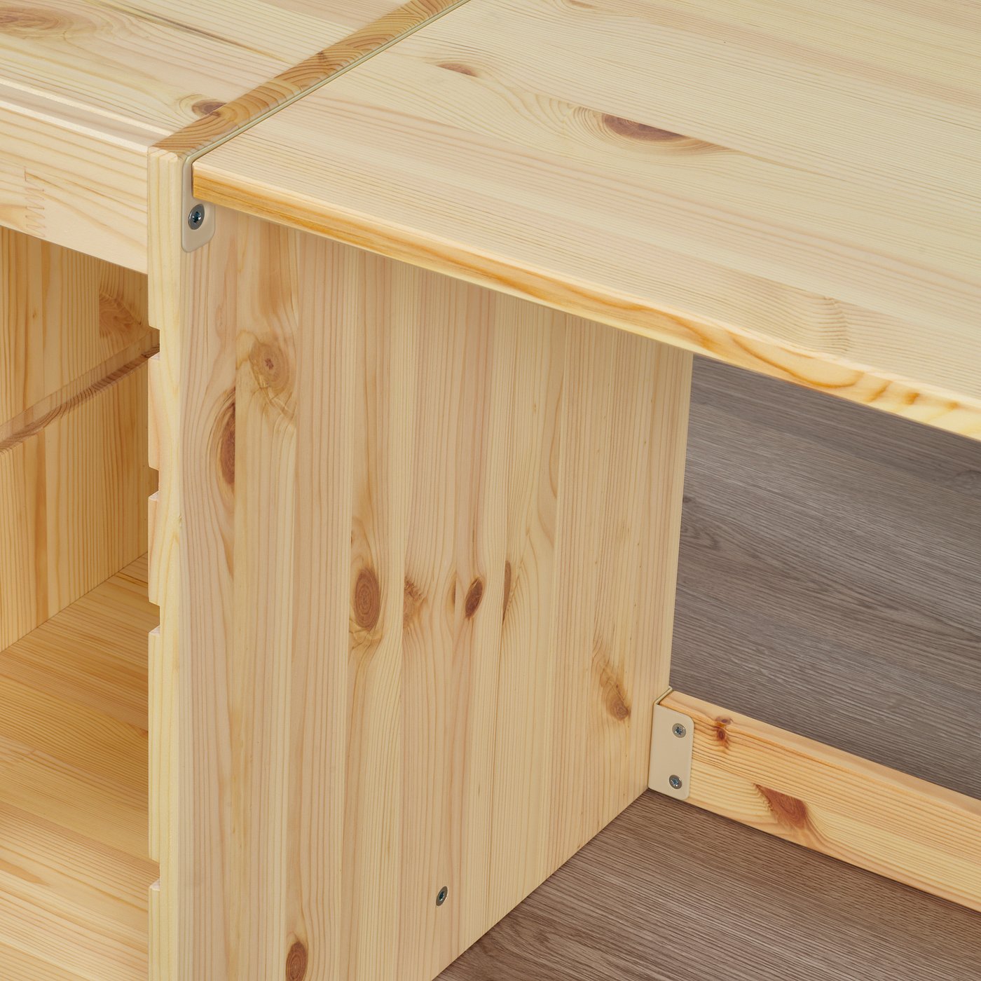 TROFAST table top, light white stained pine, 60x44 cm