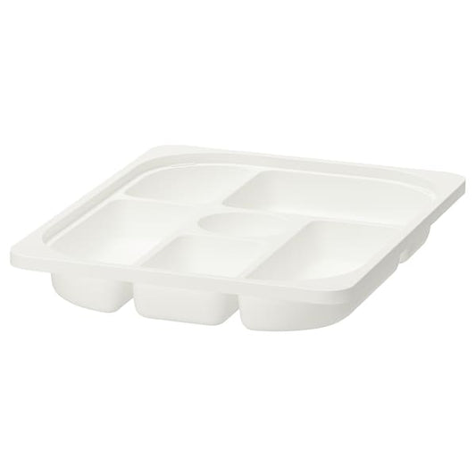 Ikea TROFAST - Portaoggetti a scomparti, bianco,42x30x5 cm