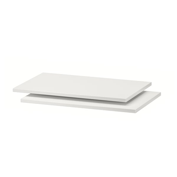 TROFAST shelf, white, 42x30 cm, 2 pack