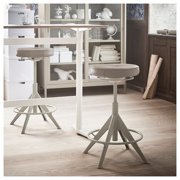 TROLLBERGET active sit/stand support, Grann beige, 58 cm