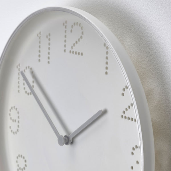 TROMMA - Wall clock, white, 25 cm