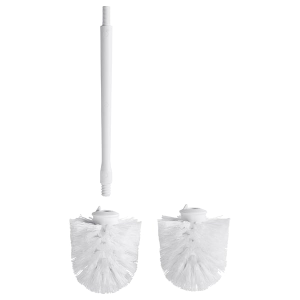 TRONNAN replacement brush, white, 2 pack
