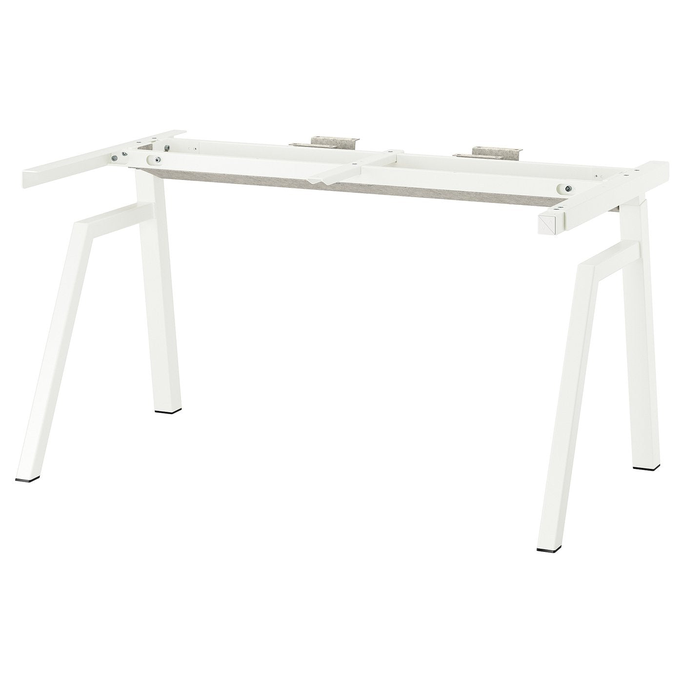 TROTTEN underframe sit/stand f table tp, el, white, 160x80 cm