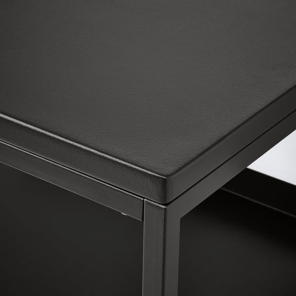 TROTTEN trolley, anthracite, 80x40 cm