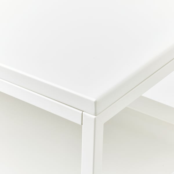 TROTTEN trolley, white, 80x40 cm