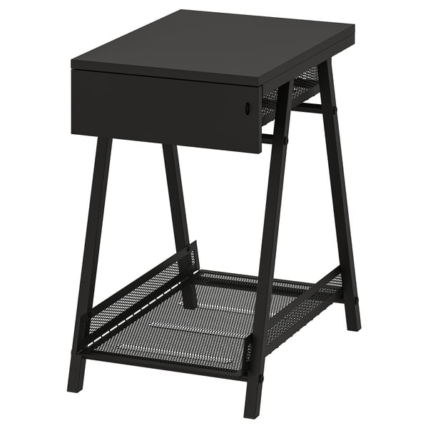 TROTTEN - Drawer unit, anthracite, 34x56 cm