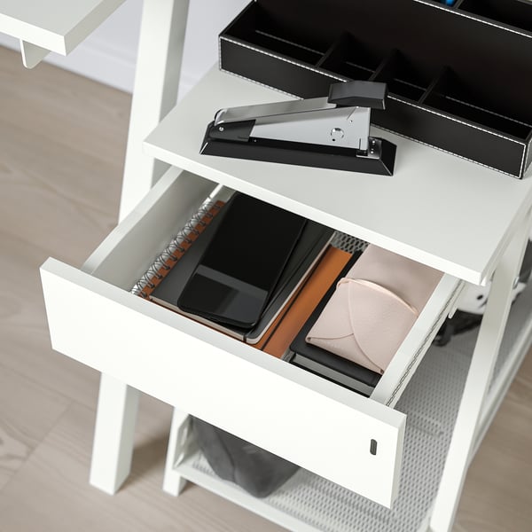 TROTTEN drawer unit, white, 34x56 cm