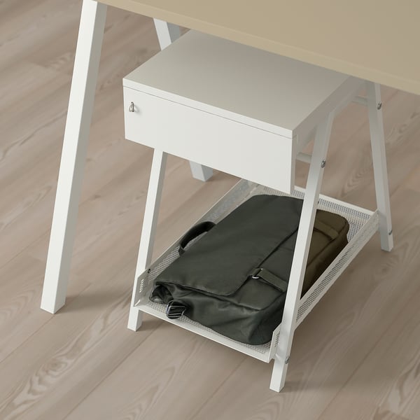 TROTTEN drawer unit, white, 34x56 cm
