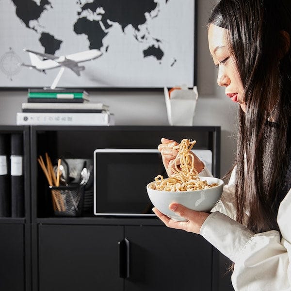 Ikea TROTTEN Cabinet with doors - anthracite 70x110 cm , 70x35x110 cm