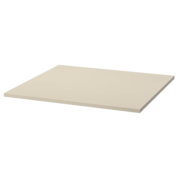 TROTTEN - TROTTEN Table top, beige, 80x80 cm