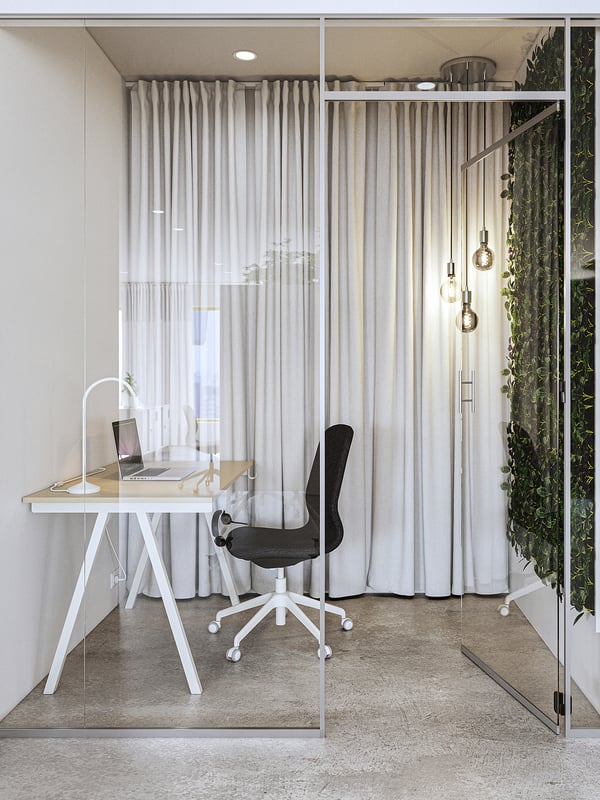 TROTTEN - Desk, beige/white, 160x80 cm
