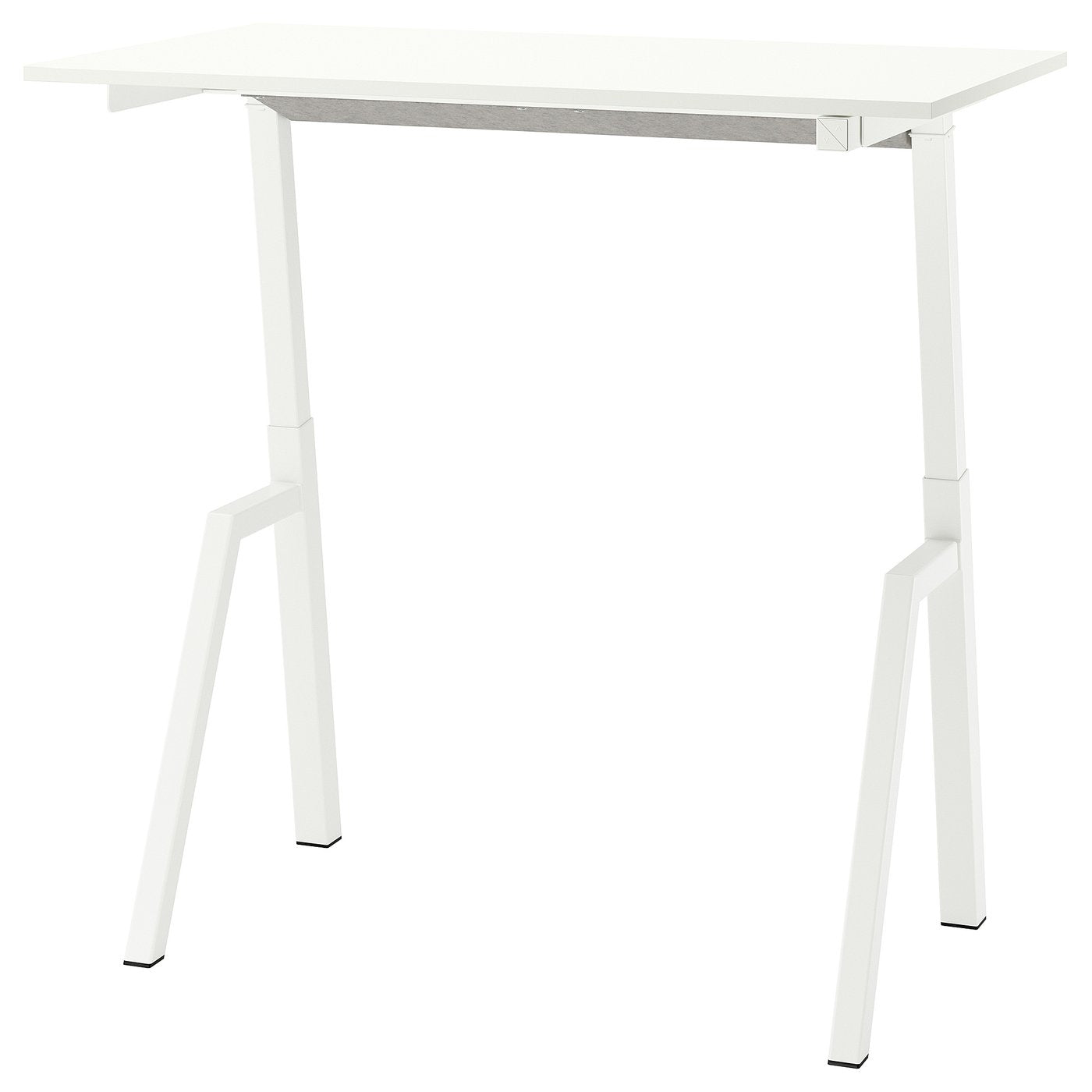 TROTTEN desk sit/stand, electric/white, 120x70 cm