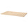 TROTTEN table top, ash effect, 120x70 cm
