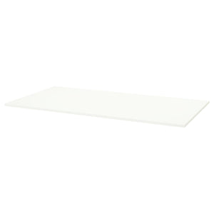 TROTTEN table top, white, 160x80 cm