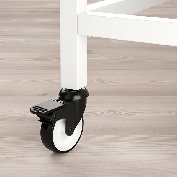 TROTTEN table, white, 80x80 cm