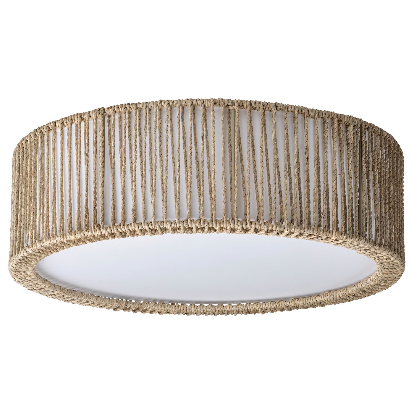 TRUBBRUFSE ceiling lamp, sedge, 45 cm