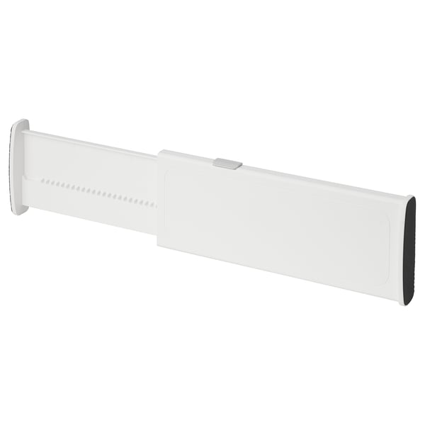 TRYCKSPRUTA drawer divider, white, 27x10x3 cm