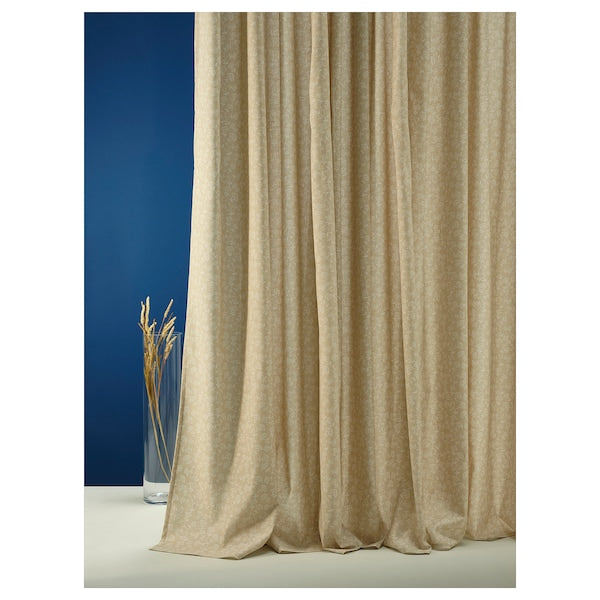 TRYSTÄVMAL - Tent, 2 sheets, beige/white, ,