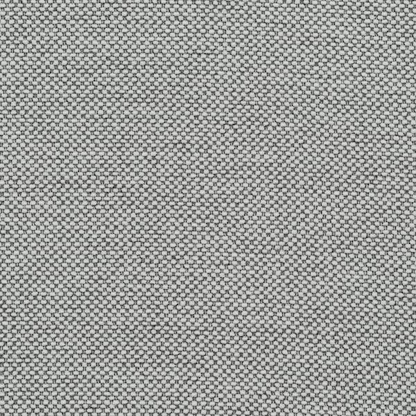 TUFJORD - Upholstered bed frame, Tallmyra white/black/Lönset,140x200 cm