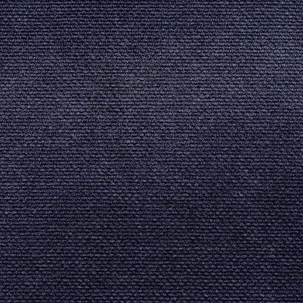 TUFJORD - Upholstered bed frame, Tallmyra blue-black,140x200 cm